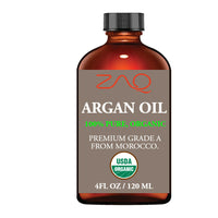 Thumbnail for ZAQ 100% Pure Organic Argan Oil, 4 Oz - Morocco - Popularelectronics.com