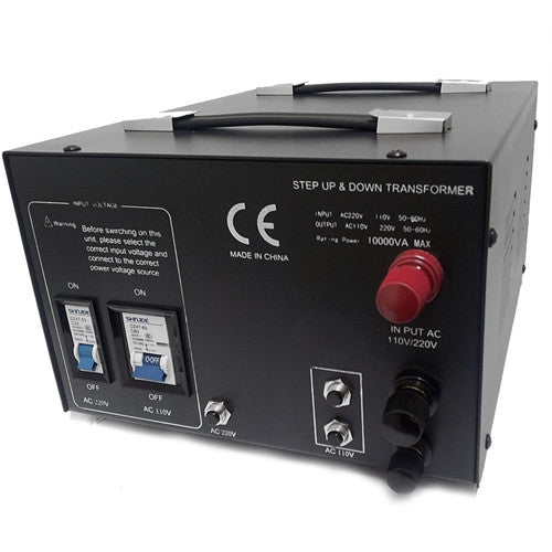 LiteFuze LT-15000 15,000 Watt Smart Voltage Converter Transformer - Popularelectronics.com