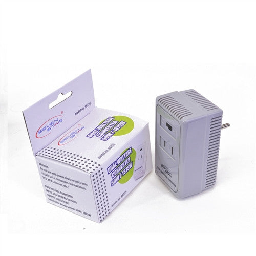 Seven Star 50-1875 Watt Light Duty Step Down Travel Voltage Converter - Popularelectronics.com