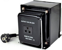 Thumbnail for Seven Star THG-3000 Watt Step Up/Down Voltage Transformer Converter - Popularelectronics.com