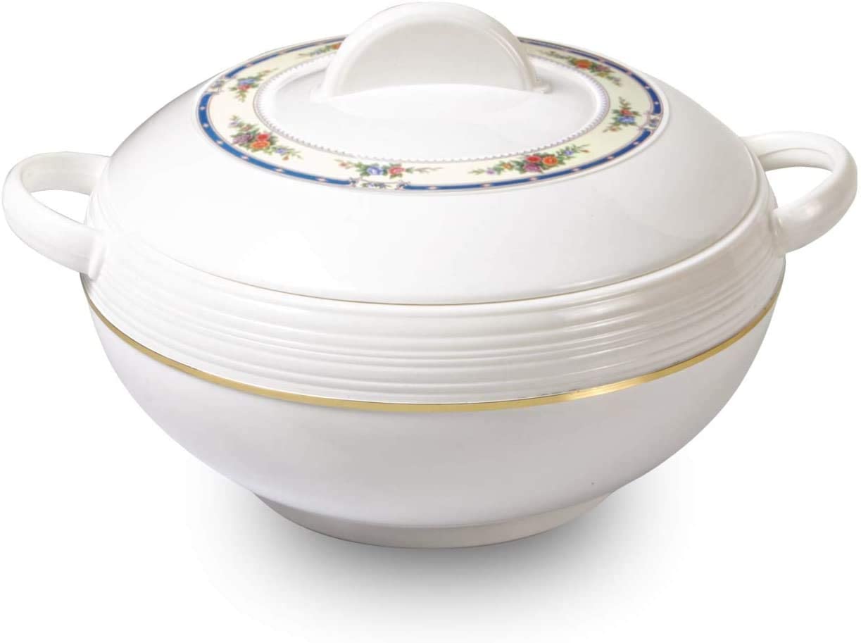 Tmvel Ambiente Insulated Casserole Hot Pot - Insulated Serving Bowl With Lid - Food Warmer