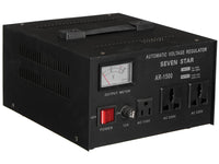 Thumbnail for Seven Star AR-1500 1500 Watt Voltage Transformer Converter Regulator - Popularelectronics.com