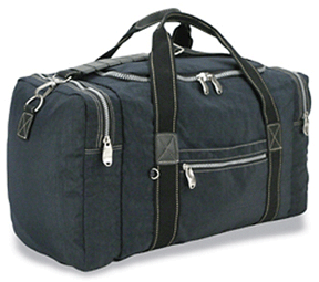 Duffle Bag Stonewash Crinkle Nylon with Shoulder Strap - Popularelectronics.com