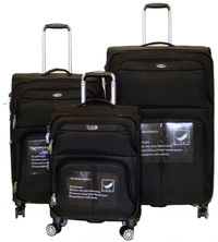 Thumbnail for UpRight Light Weight Spinner Expandable Luggage TSA Lock - 3pc Set - Popularelectronics.com