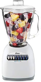 OSTER 6640 10-Speed Blender with Plastic Jar, 48 Ounce, White