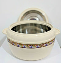 Thumbnail for Karishma Insulated Casserole Hot Pot Serving Bowl With Lid-Food Warmer