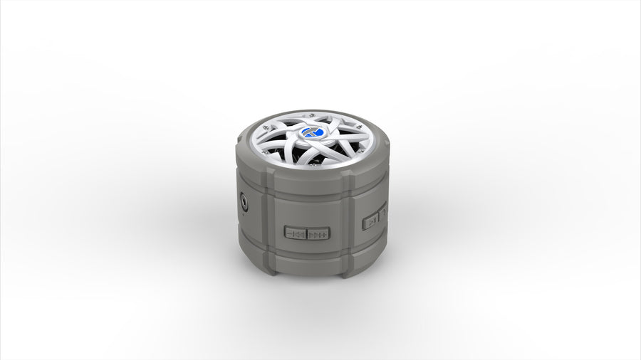 Tmvel Tire 100% Waterproof IPX7 Rugged Portable Bluetooth Speaker - Popularelectronics.com